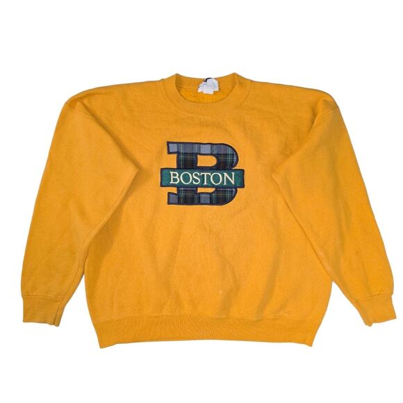 VINTAGE BOSTON College Sweat-Shirt - Picture 1 of 6